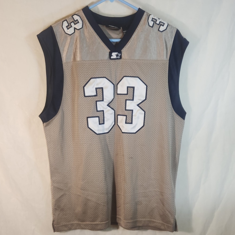 Vintage Starter #33 Sleeveless Football Jersey